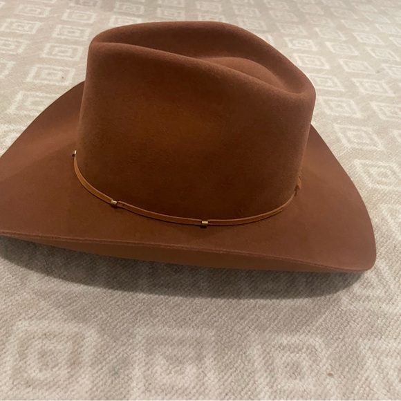 Freya Brown Wide-Brim Fedora Hat main image 5